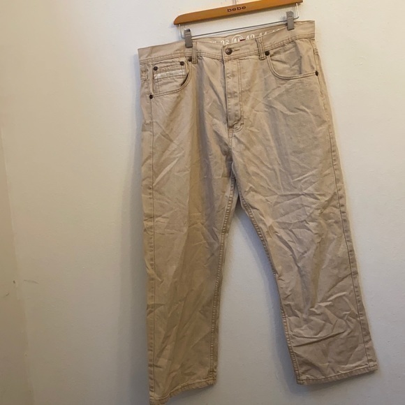 VINTAGE TAN SIZE 40/32 TAN PANTS